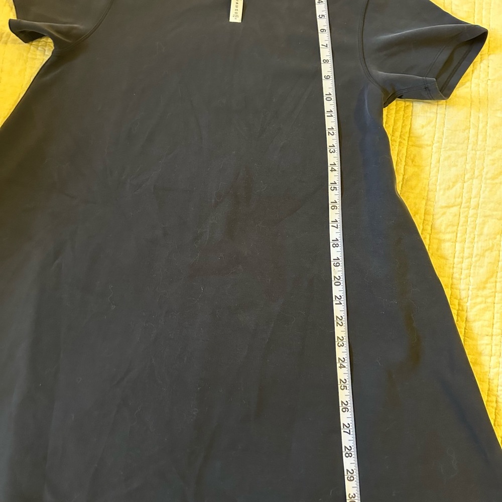 Lululemon All Yours  T Shirt Dress Softstreme Charcoal Size 2 - Picture 4 of 6